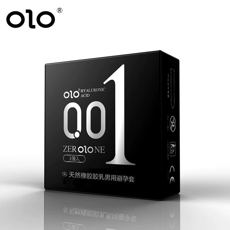 Презервативы (OLO) 001 ультратонкие с гиалуроновой кислотой, сLubrикация, варианты одинарного и мультиупаковки