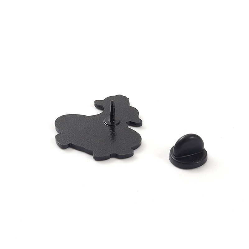 Brooches Classification Alloy Material Cartoon Style Pin Animal Duck Alloy Stoving Varnish Unisex Brooches