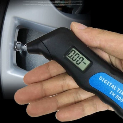 Automobile vehicle high-precision monitoring automobile tire pressure gauge digital display barometer electronic digital display tire pressure gauge (Air pressure gauge/tire pressure gauge)