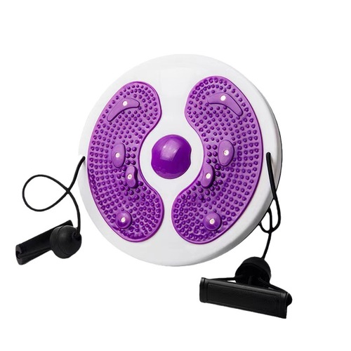 Crescent twisting disc fitness equipment twisting machine half-moon pull rope magnet turntable rotating twisting disc machine dancing disc