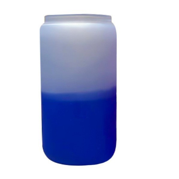Taza de vidrio de transferencia de calor de 12oz de sublimación Taza de vidrio esmerilado Mason Taza de revestimiento Taza de vidrio con tapa de bambú
