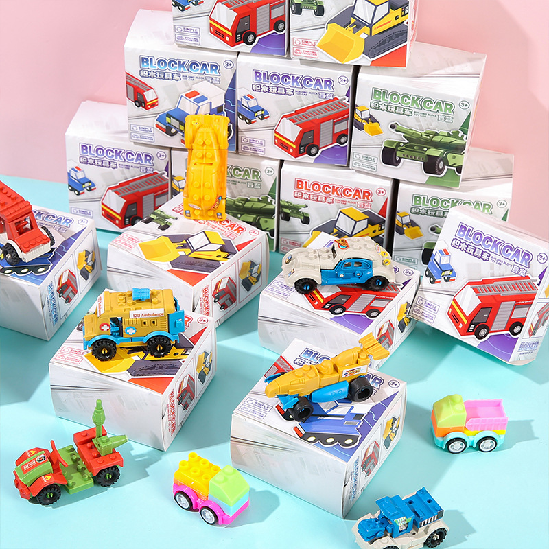 (В штучной упаковке) автомобиль строительного блока