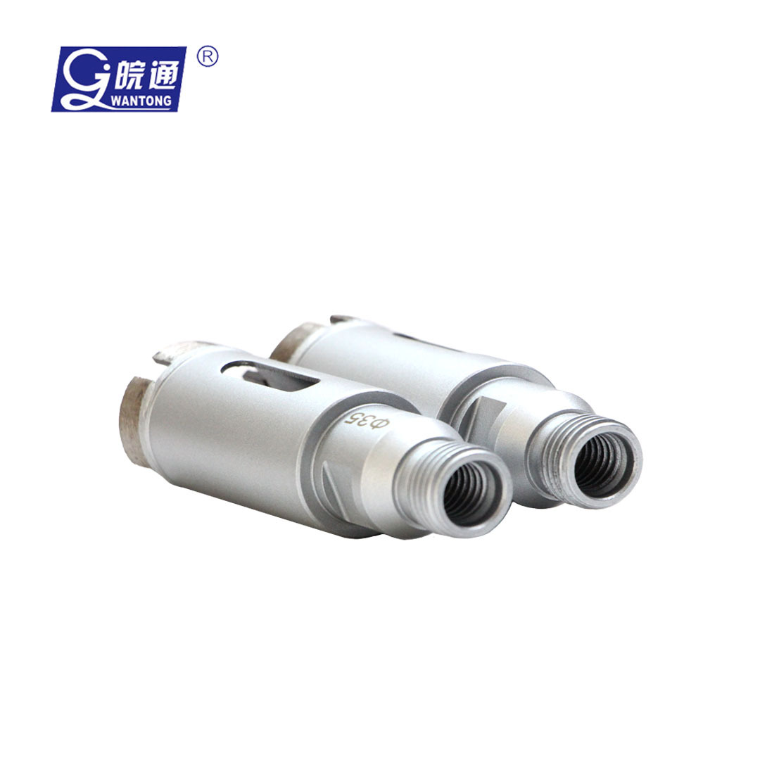 1/2BSP+M14内双螺纹接头石材钻大理石花岗岩钻孔直径6 mm-180 mm