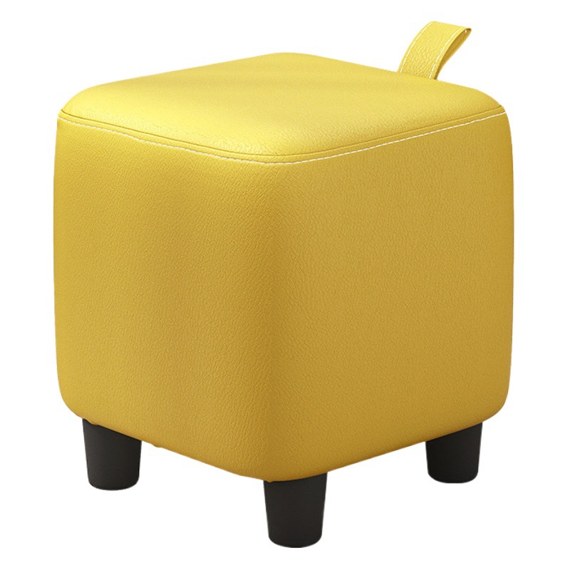 Taburete pequeño hogar creativo taburete bajo sala de estar sofá taburete simple moderno mesa de café taburete lindo mango zapatos Cambio de heces image 1