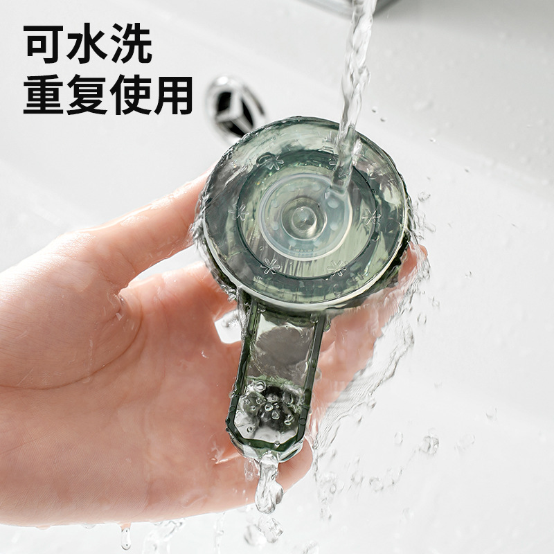 [Gancho Giratorio De La Ventosa de lujo ligero] fuerte gancho sin perforaciones gancho de baño sin costuras de pared ropa de toalla colgando gancho