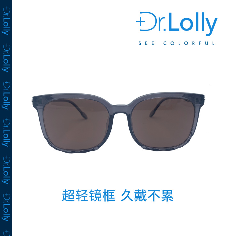 DR.LOLLY太陽鏡超輕TR90偏光防曬墨鏡可配近視貓眼小紅書爆款墨鏡