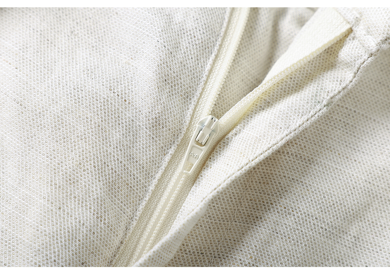 Quần culottes nữ ống rộng chất liệu linen phối dây rút cạp — màu sắc chi tiết 27