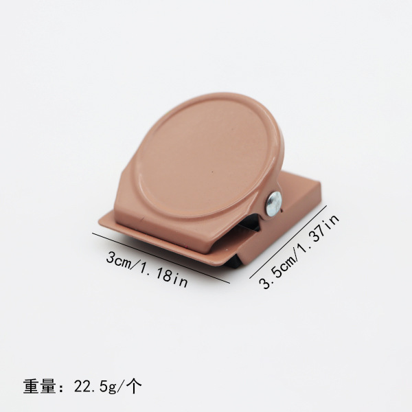 跨境糖果色强力磁吸夹子磁性冰箱贴彩色金属便签夹磁铁照片夹批发|undefined