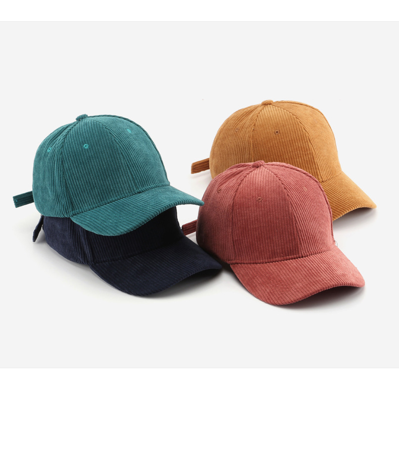 Women's Basic Solid Color Curved Eaves Baseball Cap display picture 1