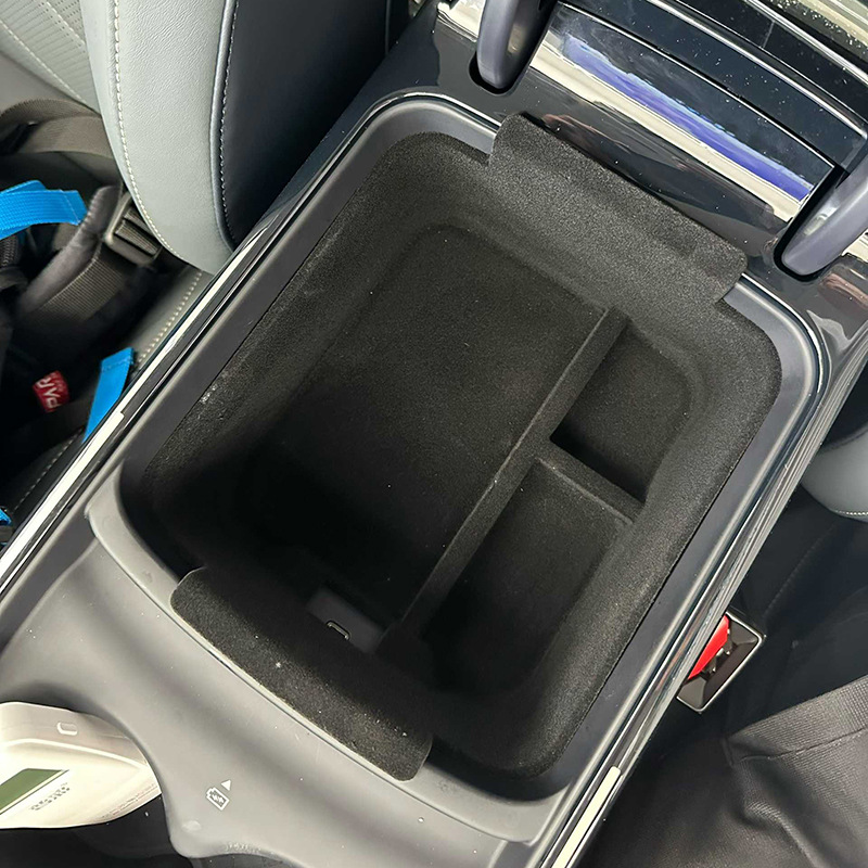 Jihu – Center Console Armrest Car storage bag/box - 2025-arcfox-t1-armrest-storage-box-flocking-style