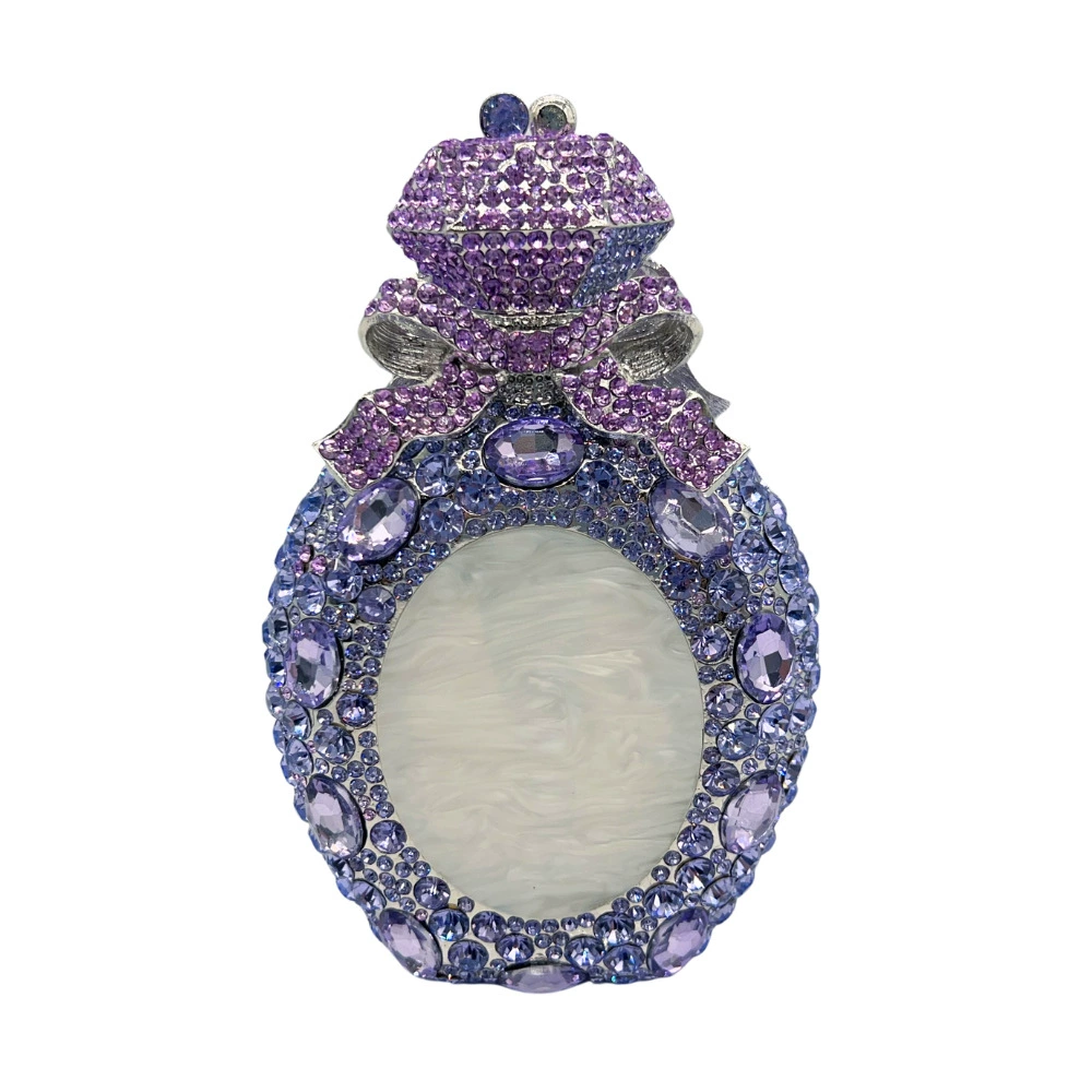 Новая Shell Diamond Dinner Bag Diamond Perfume Bottle Banquet Dress Hand Holding Women's Bag Shell stone bag