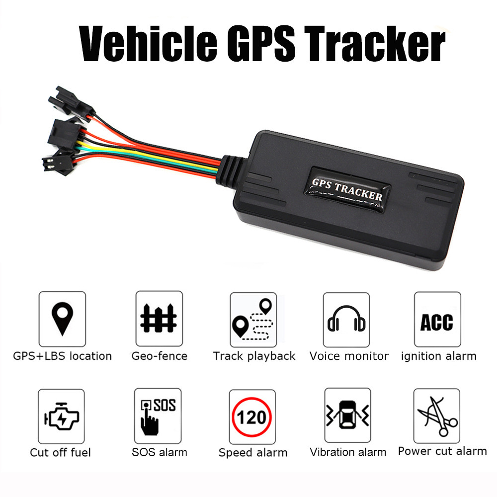 Gt06 Remote Oil Cut-Off Gps Tracker Overseas Version Classic Vehicle Satellite Locator South America Africa Brazil