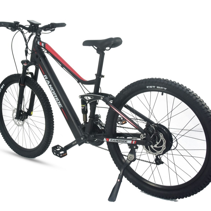 Cross-border overseas generation of 27.5-inch lithium battery mountain variable speed bicycle leisure electric power endurance mountain bike