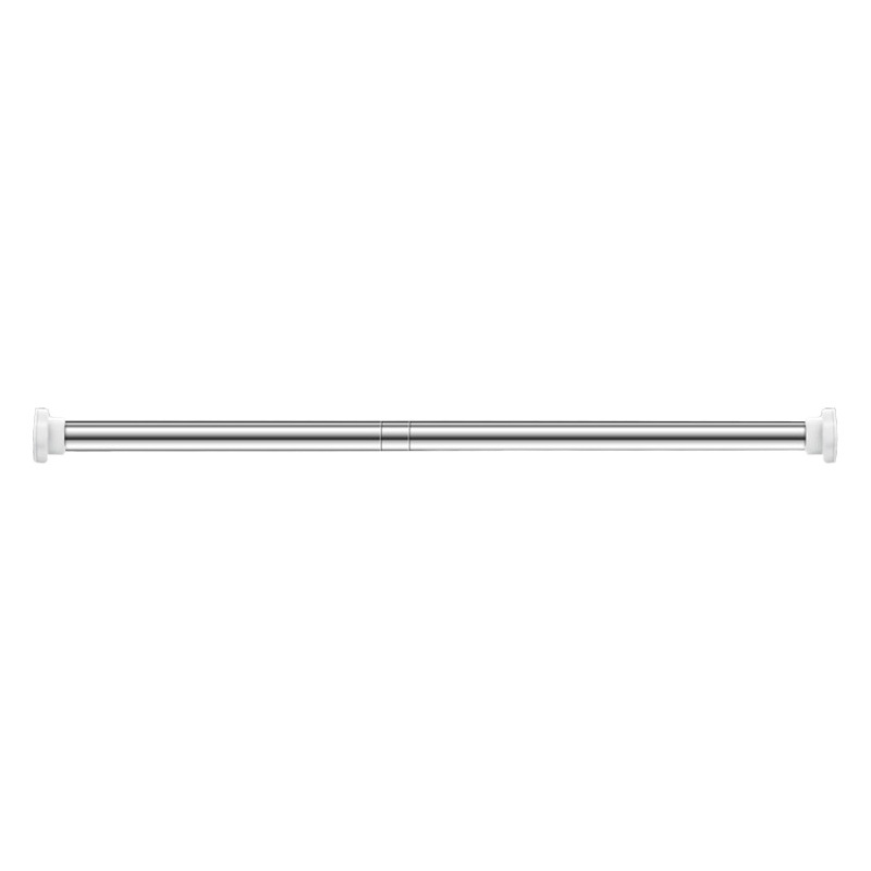 Cross-Border No-Drill Telescopic Clothes Drying Rod for Home Use, Balcony Clothes Rod, Wardrobe Rod, Clothes Drying Rod, Curtain Rod, Shower Curtain Rod