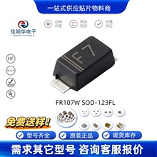 �NƬ���O��FR107W �zӡF7 SOD-123FL 1000V 1A 1206��֏Ͷ��O��