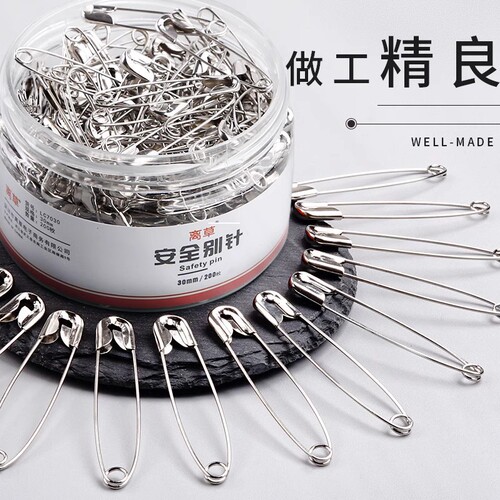 Old-style safety pin for fixing clothes, small/medium/large size paper clips, wholesale