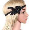 Black nail sequins, headband, hair accessory, European style, wholesale