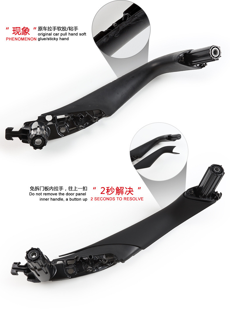 For BMW 5 Series G38 G30 Interior Door Handle Cover 525 530li