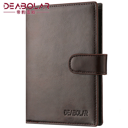 Men's wallet cross-border new large-capacity driver's license card holder wallet multi-function passport wallet men