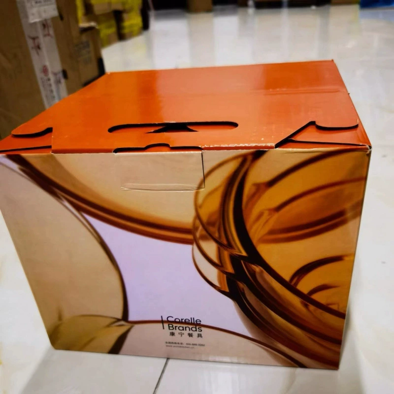 KBQ1 Corning стеклянная посуда 6 комплекта с высокой ценностью, светлая и роскошная бытовая посуда