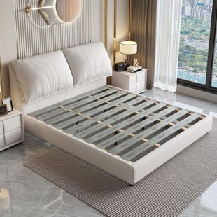 High-End, Elegant, and Sophisticated 1.8 Double Bed, European-Style Simple 1.5 Double Bed, Bedroom Large Bed, Newlywed Double Bed