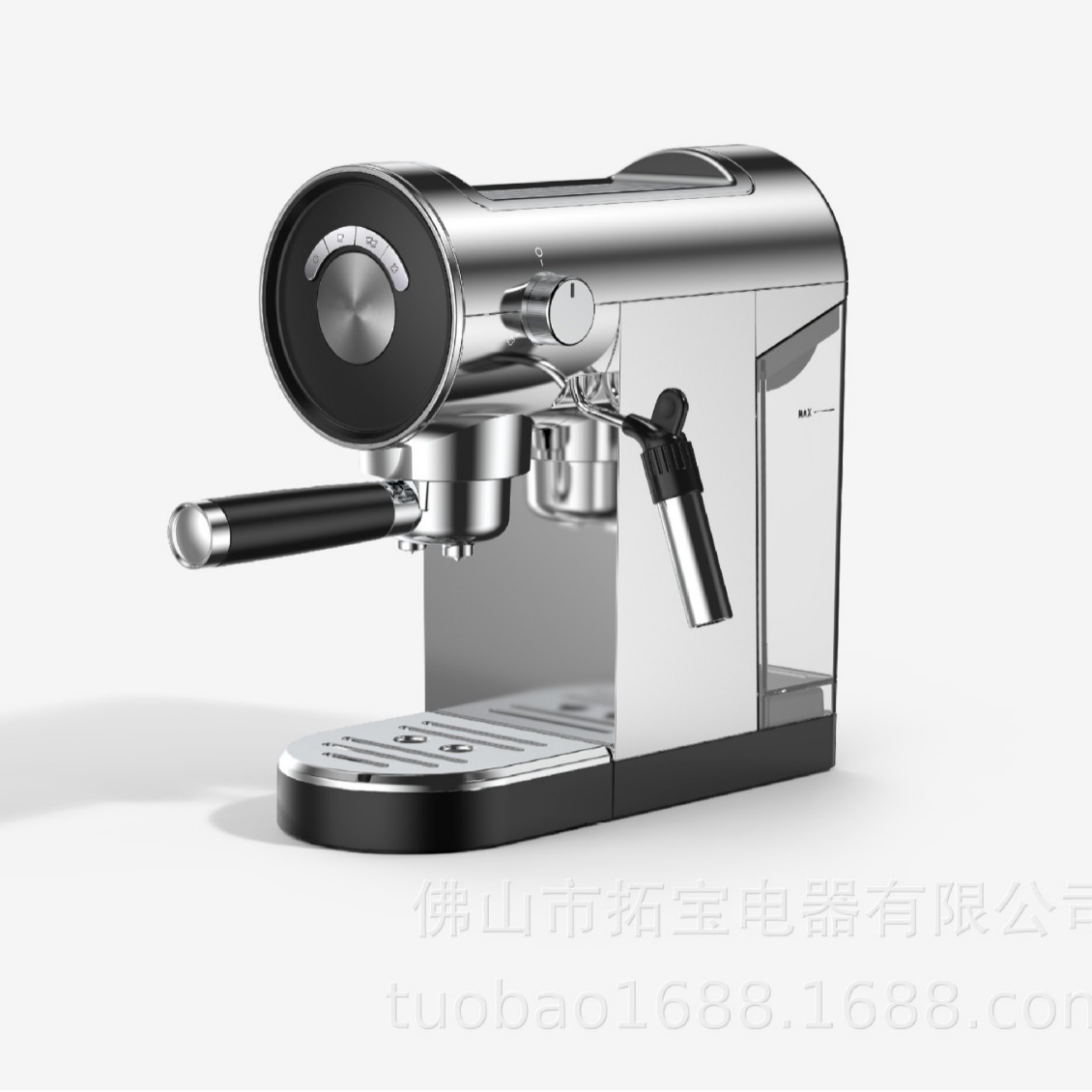 Coffelady full acero inoxidable borde cafetera espresso cafetera de presión cafetera espresso doméstica