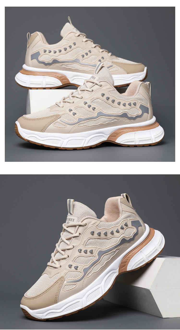 Shoes Men's Fashion Shoes 2023 Low Top Sports and Casual Shoes INS Network Red Men's Versatile Thick Sole Sports Small_voghion.com