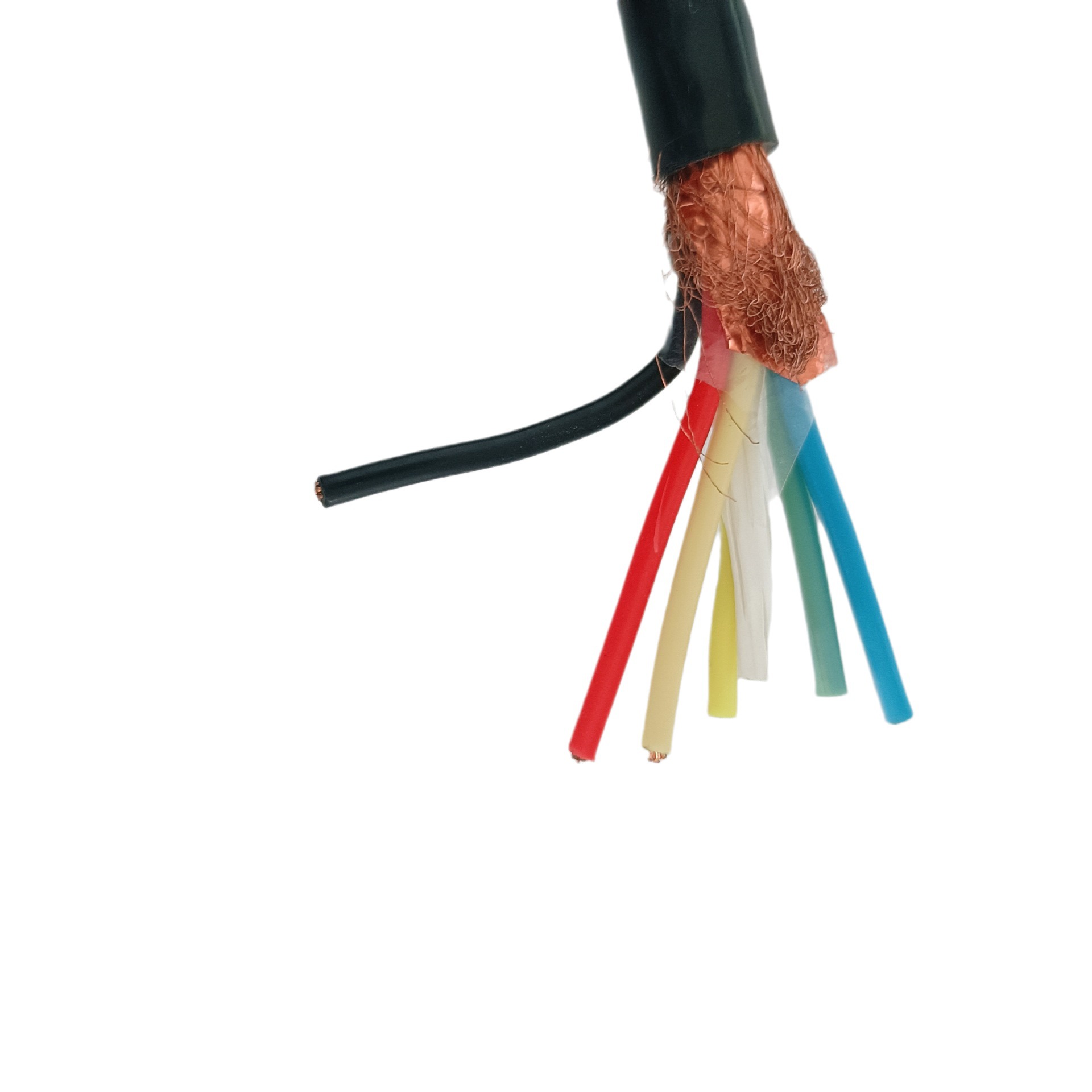 矿用屏蔽国标控制电缆MKVVRP41*1.5/41*2.0/41*2.5平方无氧铜煤安