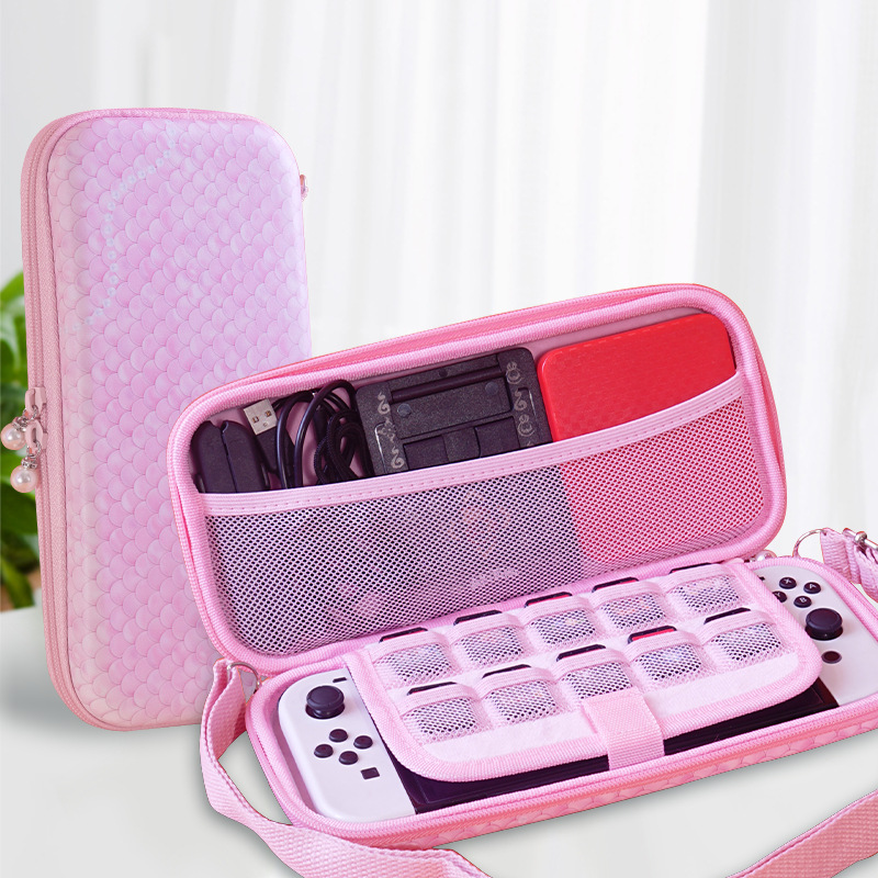 Nintendo switch oled Fish Scale Theme Storage Bag Handbag Satchel ns Universal Game Accessories
