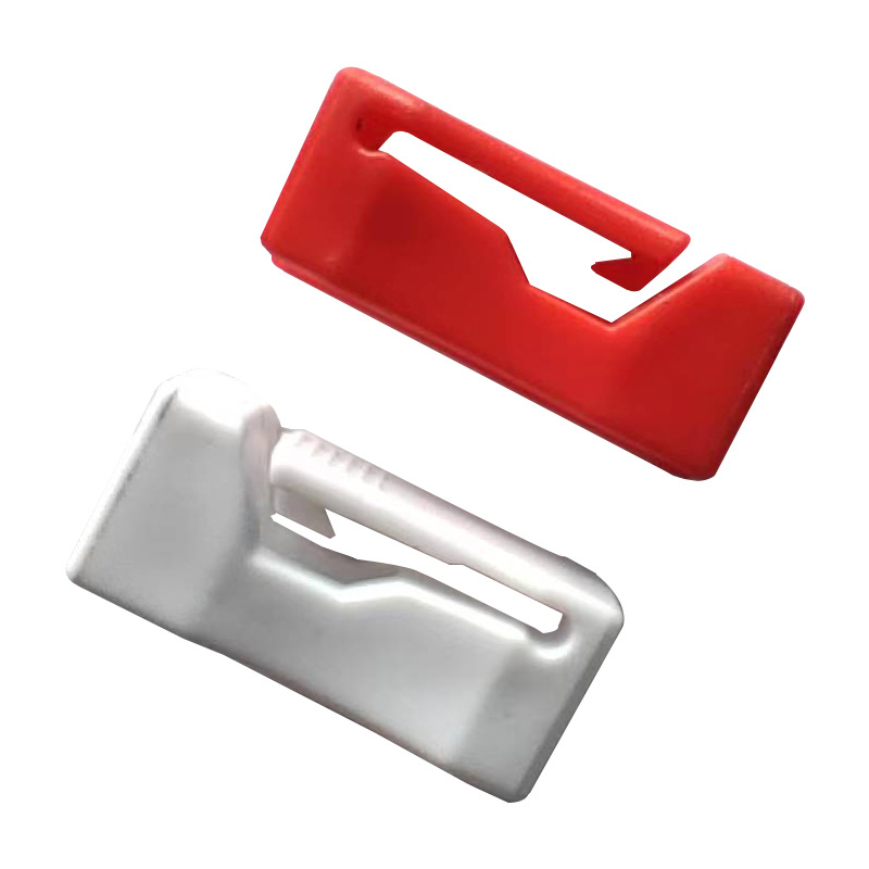 自封袋扣拉头塑料拉扣骨袋拉头收纳自封扣文件袋拉扣塑料辅件工厂