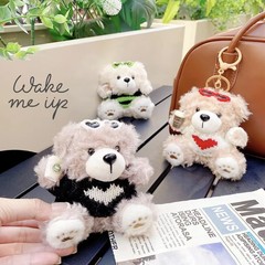 ぬいぐるみトレンディクールクマペンダント学生スクールバッグペンダント人形かわいいカップルキーホルダー漫画小さなギフト卸売