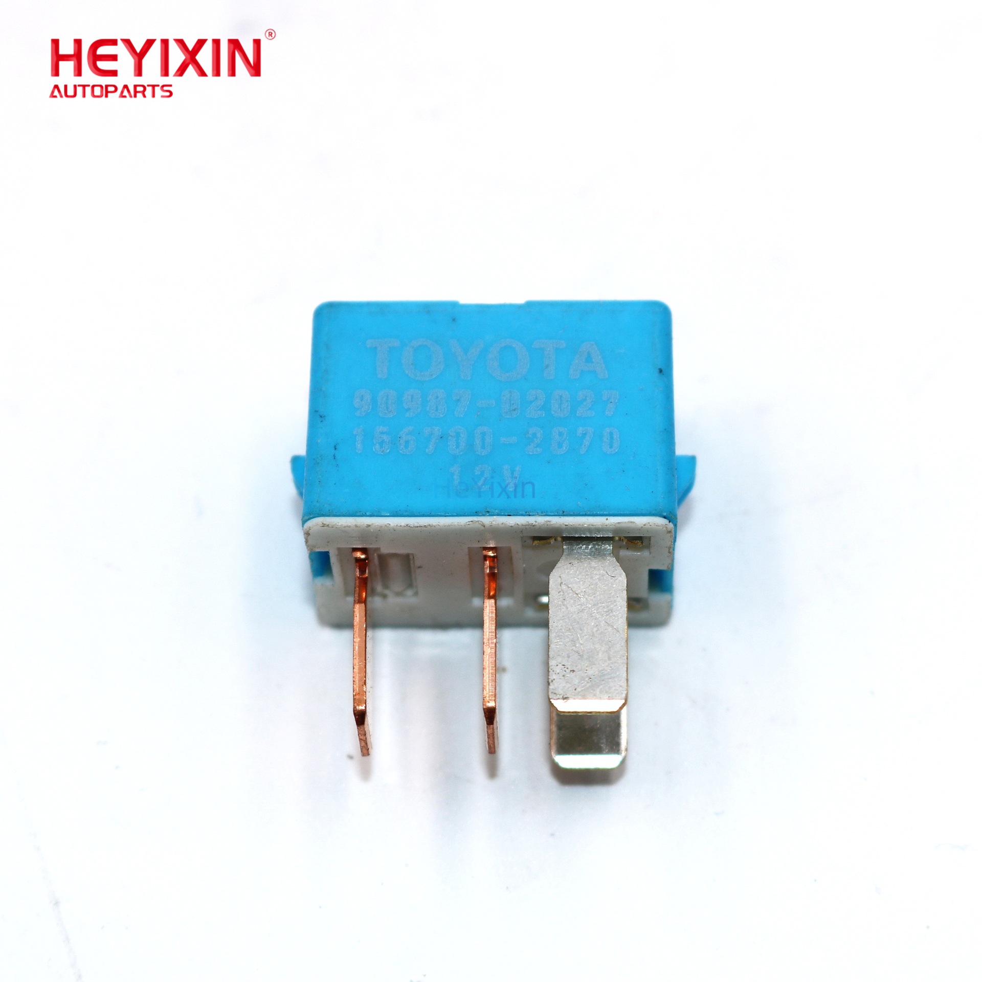 适用卡罗拉凯美瑞汽车除雾器继电器90987-T2005 90987-02027蓝色