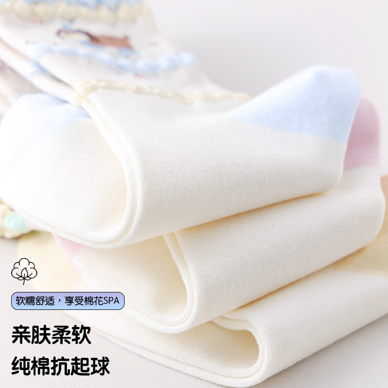 诸暨袜子女25秋冬新卡通女生中筒袜子可爱花边腊肠狗女孩搞怪棉袜|undefined