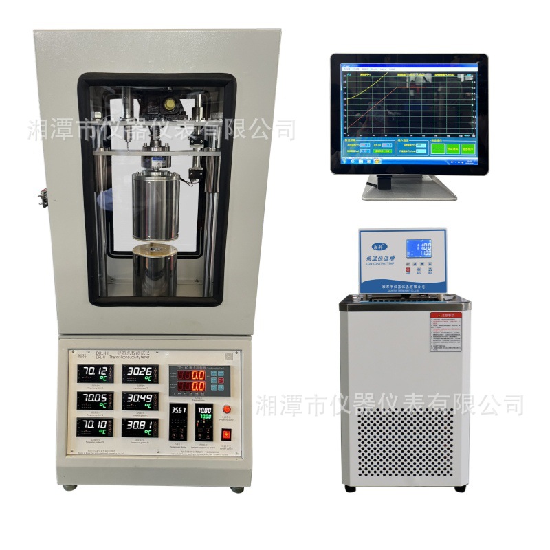 湘科DRL-3硅橡胶铝基板高分子材料导热系数测定仪 桌面型小体积型