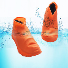 抖音同款硅胶脚套 户外雨天防水防滑 防污 便携可重复使用雨鞋套