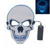 EL Lighting Wiring Skeleton Mask, LED Lighting Ghost Mask, Halloween Terror Festival Gift Prop