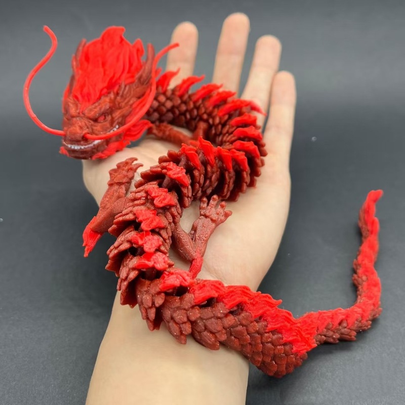 3D プリントのオウルン西海龍王オウグン龍王オウチン龍王オウシュン龍王関節可動ドラゴンおもちゃドラゴンハンド|undefined
