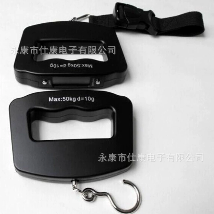 Прямые портативные электронные весы 50 кг весы для багажа портативные весы электронные весы для багажа экспресс-весы