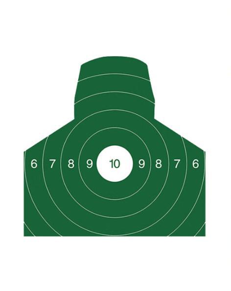 Chest ring target paper