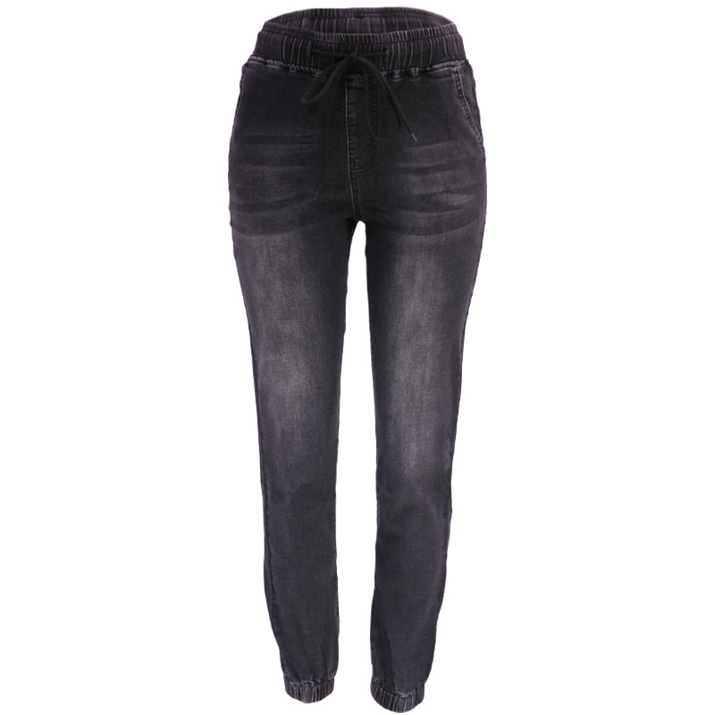 Women's Daily Classic Style Streetwear Solid Color Full Length Washed Jeans display picture 14