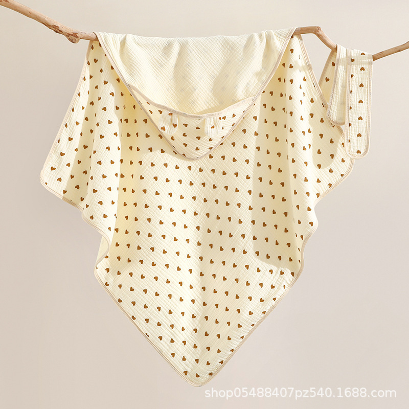 4 층 크레이프 포용-사랑