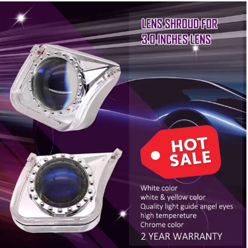 3.0 Inclinado U integrado guía de luz de luz brillante luz diurna universal decoración de ojos de ángel