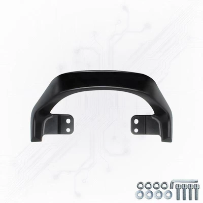 Rear Support Backrest – Electric car rear backrest - aluminum-alloy-handrail-matte-black-as-shown-in-the-picture