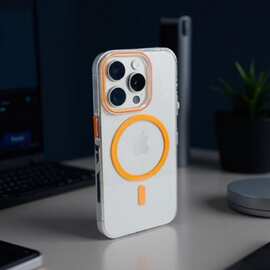 厂家直销新款苹果iphone17promax手机壳/PC高透明磁吸壳