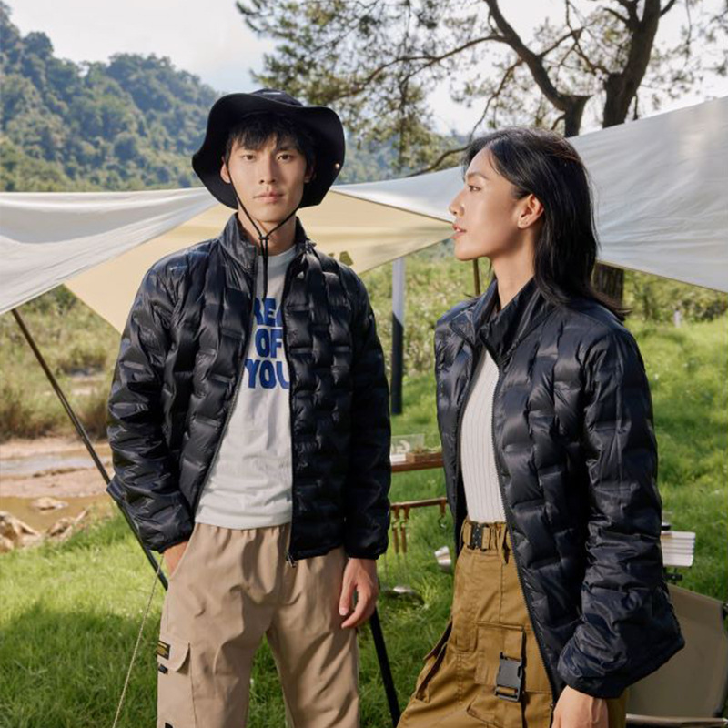 Autumn and Winter Men's and Women's Superior Light Down Portable Jacket Collectable Charge Jacket Liner Jacket Coat