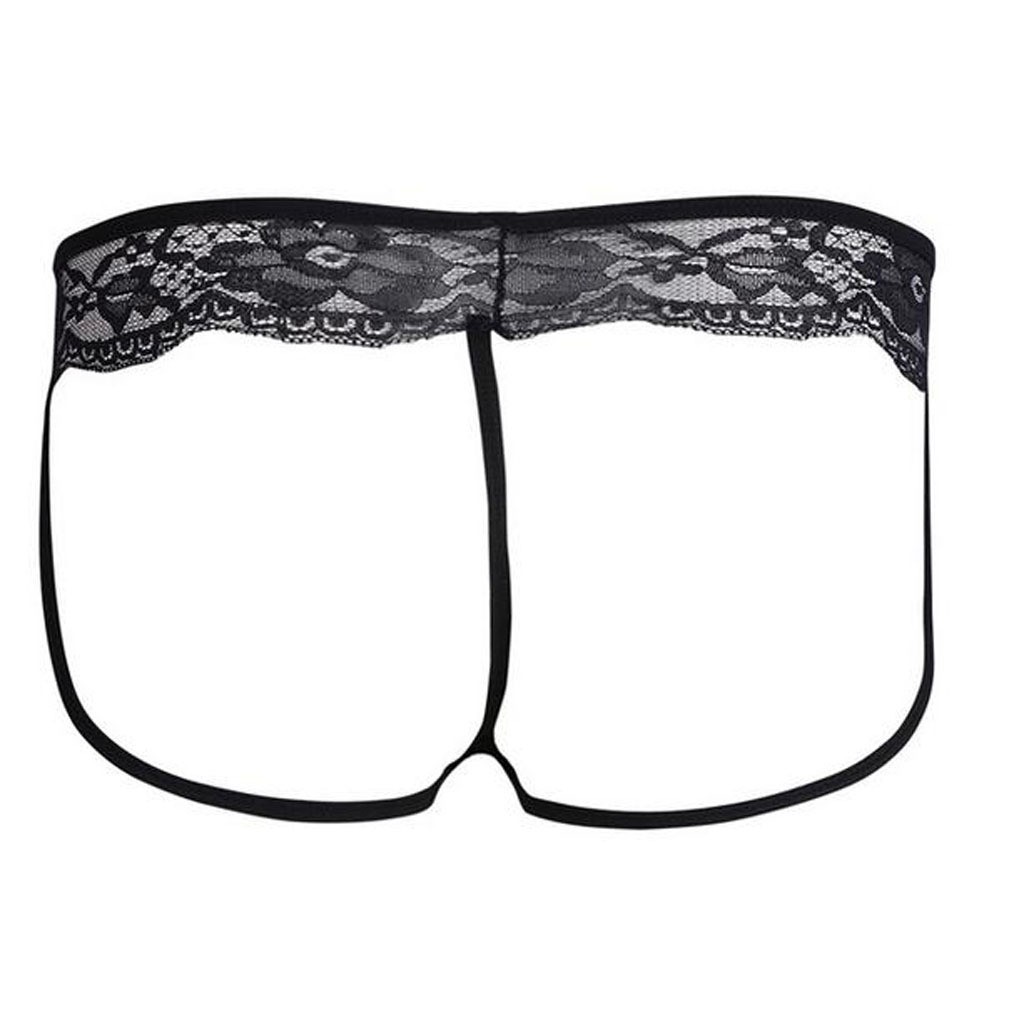 Sous-vêtements masculins en dentelle sexy, string sexy à poche en J, string ajouré séduisant Pure Desire, vente en gros et dropshipping 204_voghion.com