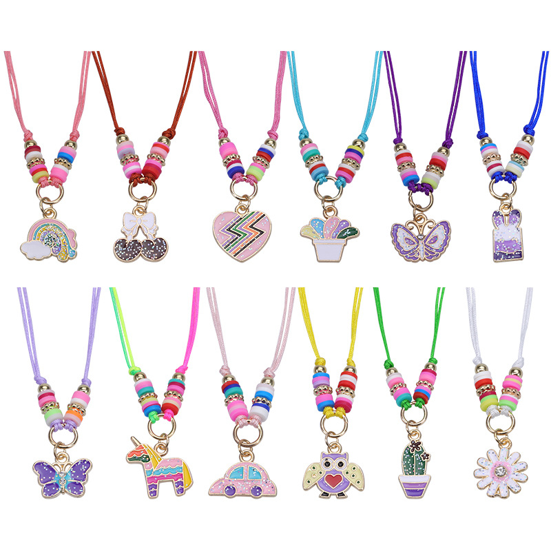 Fashion Heart Shape Butterfly Alloy Stoving Varnish Kid's Bracelets display picture 4