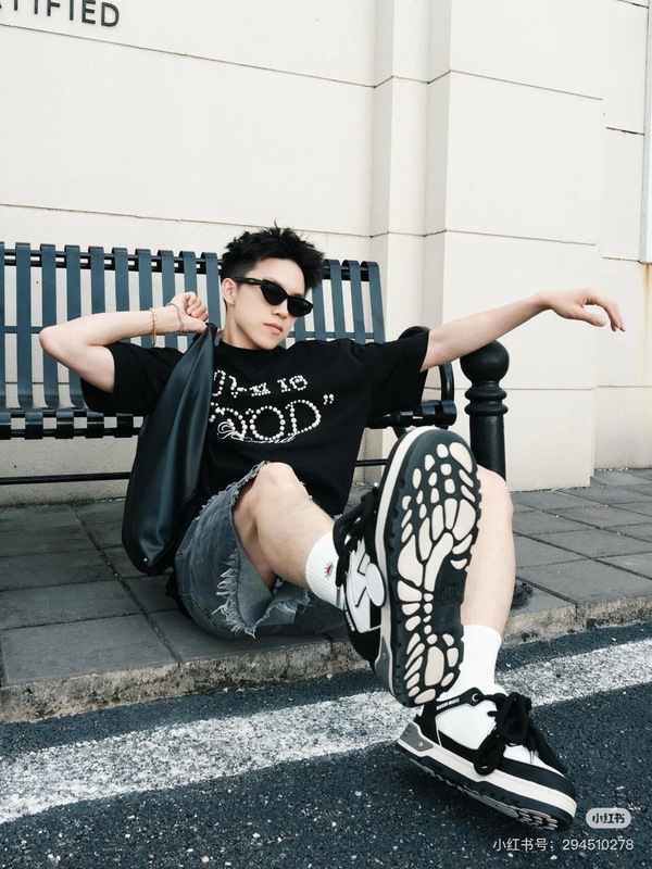 25ss 高品質 GOOD LOVE パールスローガン 半袖 ヘビーデューティー ハイウェイト Tシャツ 男女兼用 ラウンドネック|undefined