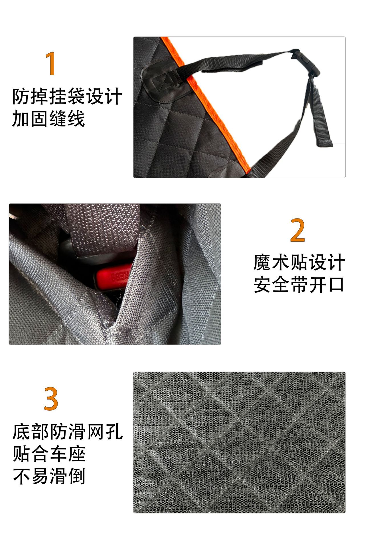New car dog cushion pet cushion car back seat trunk car waterproof anti-dirty car cushion going out cushion