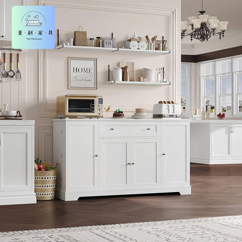 Sideboard Foreign Trade Furniture Modern with Drawer Cabinet Coffee Bar Amazon Cross-Border Source Factory Wholesale Sideboard